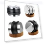 Stainless Steel Coffee Powder Dispenser — Coffee & Espresso Machine Components