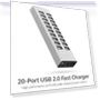 90W 20 Port USB 2.0 Fast Charger — Chargers, SABRENT