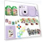 Instax Mini 12 Instant Camera + Pro Design Accessory Bundle — Instant, Fujifilm