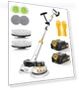 Cordless Electric Mop and Scrubber — Sweepers, qimedo