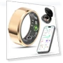 Health Tracker Smart Ring — Fitness Bands, VNEXFU