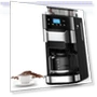 10-Cup Drip Coffee Maker with Built-In Grinder — Electric Blade Coffee Grinders, COWSAR