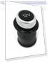 Chrome Plated Cigarette Lighter Cover — Chrome Trim & Accessories