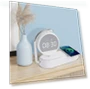 Desktop Clock Alarm Clock with Wireless Charging and Night Light — Alarms & Clocks