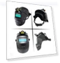 Auto Darkening Welding Head-mounted Lightweight Protective Mask — Welding Helmets