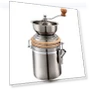 Stainless Steel Hand Crank Coffee Bean Grinder — Hand Coffee Grinders