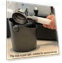 Coffee Grounds Knocking Bucket — Coffee & Espresso Machine Components