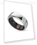 Titanium Unisex Smart Ring with Sleep, Heart Rate, Activity & Fitness Tracking — Smartwatches, aabo