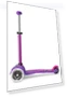 Mini Deluxe LED Three-Wheeled Lean-to-Steer Scooter — Push Scooters, Micro