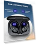 Bluetooth Headphones Wireless Earbuds with Digital Display — In-Ear Headphones, PocBuds