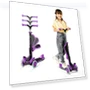 Foldable Seat Kids Scooter with LED Wheel Lights — Push Scooters, Lifemaster