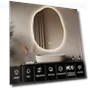 LED Bathroom Mirror with Lights — Makeup, Yoding