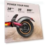 Electric Scooter with Seat for Adults — Push Scooters, LET IT GO
