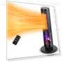 Ceramic Tower Space Heater with 3D Flame — Portable Heating Solutions, ETTFGUH