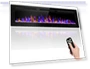 Electric Fireplace Wall Mounted and Recessed with Remote Control — Electric Heating Solutions, BETELNUT