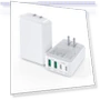 40W 4-Port Foldable USB C Wall Charger — Chargers, Qwinjwin