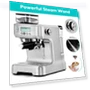 Professional Espresso Machine with Grinder and Milk Frother — Coffee & Espresso Combos, CASABREWS