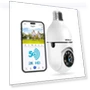 Light Bulb Security Camera — Security Cameras, WESECUU