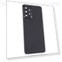 Original Battery Back Cover with Camera Lens Cover — Back Covers, Samsung