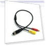 Aviation Female to RCA Female DC Male Car Camera Adapter Connector Wire — Connectors & Adapters