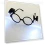 Mini LED Flashlight Adjustable Eyeglass Clip Light — Reading Lights