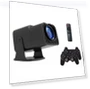 Game Projector with Wireless Gaming Controller — Home Theater Projectors