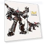 2-in-1 Movie Series Robot-Dragon Mechanical Building Blocks Toy Set — Construction Kits, KAZI