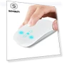 Ergonomic USB Wireless Thin Mouse with Touch Wheel — Computer Mice, SH Tech