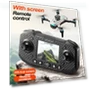 Screen Control Remote Control Drone with Long LED Lights — RC Helicopters