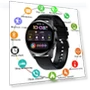 Smart Watch with Heart Rate Monitor — Smartwatches, LIGE