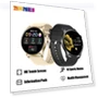 Women's Smart Watch with Full Touch Screen — Smartwatches, Skmei