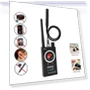 Multifunctional Anti-Hidden Camera Wireless Lens Device Finder — Radio Communication Devices, LS VISION