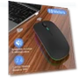 Ultra-thin Silent Rechargeable Wireless Mouse — Mouse Pads, Living style