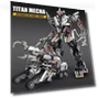Deforming Robot Warrior Building Blocks — Construction Kits, KAZI