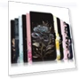 Wallet Book with Fashionable Artificial Leather Prints — Protective Cases, Best Phone Cases