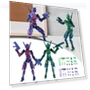 3D Printed Titan Robot Mobile Doll Set — Collectible Statues, aprecious