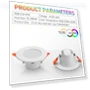 Colorful Recessed LED Ceiling Light — Overhead Lighting, Homeware Essentials