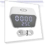 Smart Digital Alarm Clock with Wireless Charger — Alarm, Honor Electronics