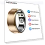 Smart Ring Heart Rate Sleep Blood Oxygen Monitor — Smart Rings, MEVADEN