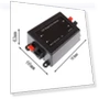 LED Wireless Dimmer Controller with RF Remote — Remote Controls, Seclusion Snow