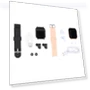 Touch Earbuds 2 in 1 Combo Full Screen with Wireless BT Headset — In-Ear Headphones, ZuiyouHome1