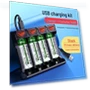 Rechargeable 14500 Lithium Battery Set — Batteries, Doublepow Battery