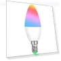 Smart RGBCW Candle Bulb — Compact Fluorescent