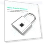 Smart Fingerprint Padlock — Biometric Security, Meterk