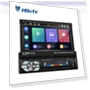 7-inch Automatic Telescopic Touch Screen Car Radio — Stereo Receivers, Hikity