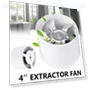 Silent Built-in Wall Exhaust Fan — Exhaust Fans, Power Tool