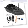 Smart Remote Control Boat with Bait and LED Lighting — Aquatic Vehicles, Electronics Parts