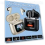 Smart Touch Screen ANC Wireless Bluetooth Headphones — In-Ear Headphones, aominuo