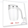 Automatic Self-Stirring Magnetic Mug — Beverage Warmers, Fresh Steps