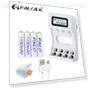 Ni-MH Rechargeable Batteries with USB Smart Fast Charger — Batteries, PALO